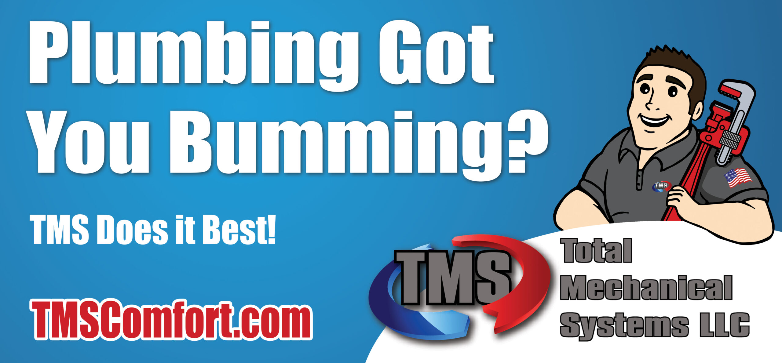 TMS Plumbing Billboard